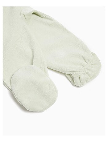 Grenouillère en velours pour bébé MO Fashion