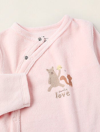 Grenouillère en Velours