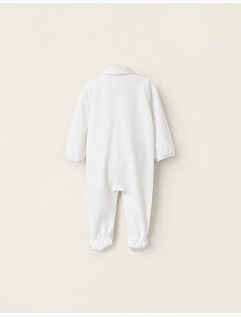 Grenouillère en Velours Texturé