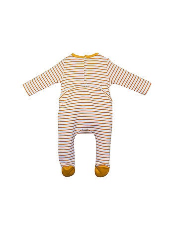 Grenouillère Gaetano jersey ouverture pont dos