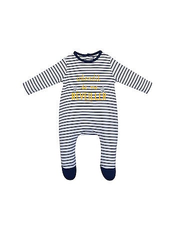 Grenouillère Gaetano jersey ouverture pont dos