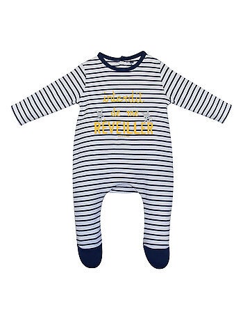 Grenouillère Gaetano jersey ouverture pont dos
