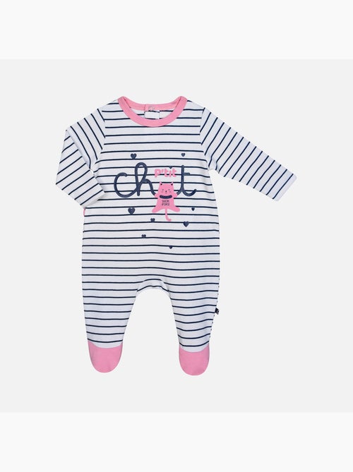 Grenouillère GALIA INTERLOCK PONT DOS BEBE - Kiabi