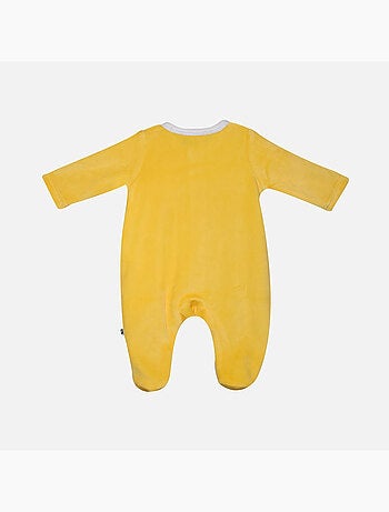 Grenouillère GAYO VELOURS RASE OUVERTURE DEVANT NAISSANCE