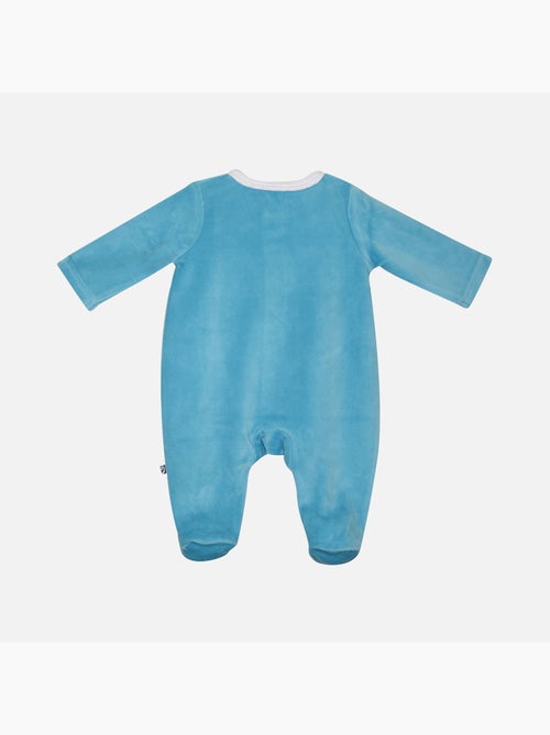 Grenouillère GERVAIS VELOURS RASE OUVERTURE DEVANT NAISSANCE - Kiabi