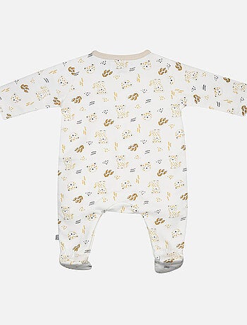 Grenouillère GIANFRANCO MOLLETON OUVERTURE DEVANT NAISSANCE