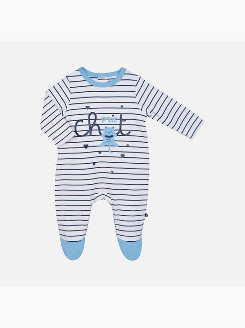 Grenouillère GIANLUCA INTERLOCK PONT DOS BEBE - Kiabi