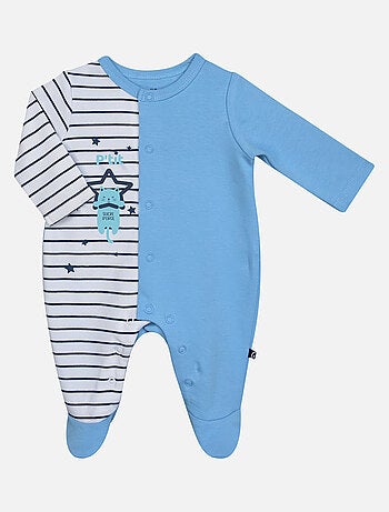 Grenouillère GUEWEN INTERLOCK OUVERTURE DEVANT NAISSANCE