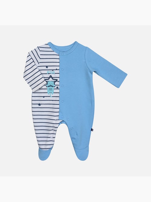 Grenouillère GUEWEN INTERLOCK OUVERTURE DEVANT NAISSANCE - Kiabi