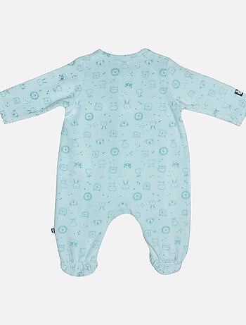 Grenouillère GUSTIN VELOURS RASE OUVERTURE DEVANT NAISSANCE