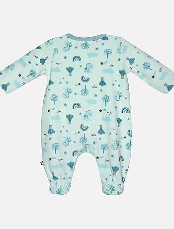 Grenouillère IBRAHIME VELOURS RASE OUVERTURE DEVANT