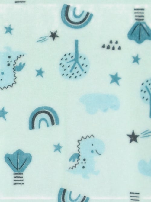 Grenouillère IBRAHIME VELOURS RASE OUVERTURE DEVANT - Kiabi