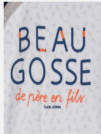 Grenouillère IMBERT VELOURS RASE OUVERTURE DEVANT NAISSANCE