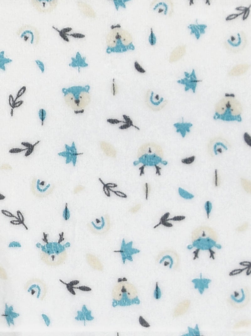 Grenouillère ISAAC VELOURS RASE OUVERTURE DEVANT NAISSANCE Vert - Kiabi