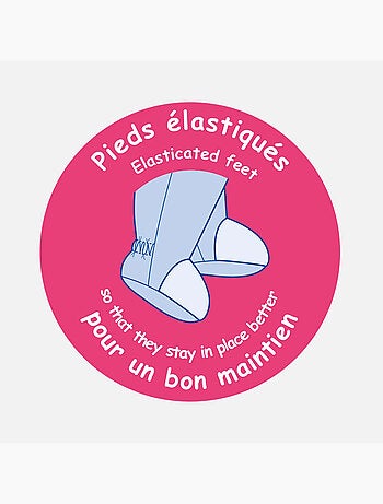 Grenouillère IVON VELOURS RASE PONT DOS BEBE