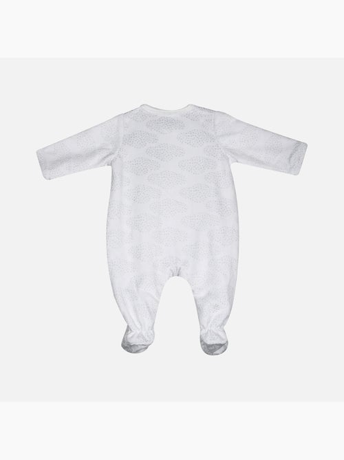 Grenouillère JOVANI VELBOA DOUX OUVERTURE DEVANT NAISSANCE - Kiabi