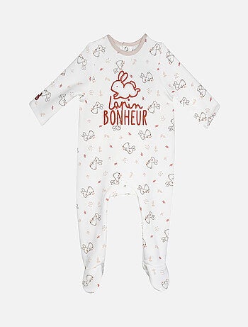 Grenouillère LAMRI MOLLETON PONT DOS BEBE