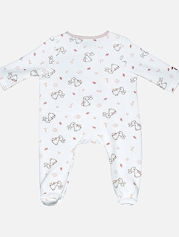 Grenouillère LOAM MOLLETON OUVERTURE DEVANT NAISSANCE