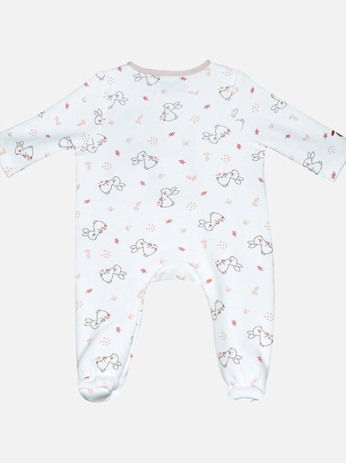 Grenouillère LOAM MOLLETON OUVERTURE DEVANT NAISSANCE - Kiabi