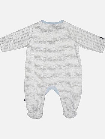 Grenouillère LORIAN VELOURS RASE OUVERTURE DEVANT NAISSANCE