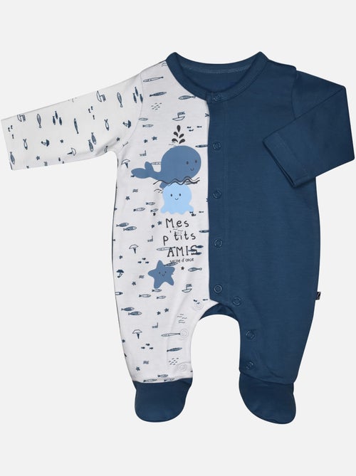 Grenouillère LOUFTI INTERLOCK OUVERTURE DEVANT NAISSANCE - Kiabi