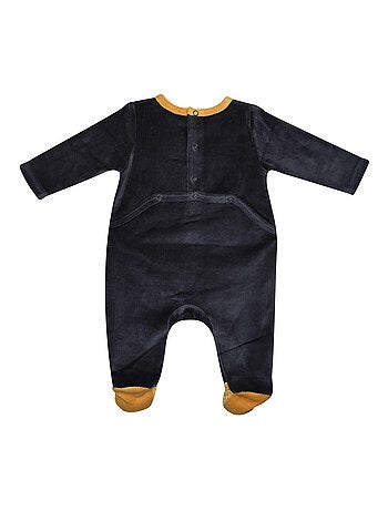 Grenouillère MAELO VELOURS RASE PONT DOS