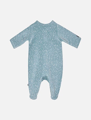 Grenouillère MAURIZIO VELOURS RASE OUVERTURE DEVANT