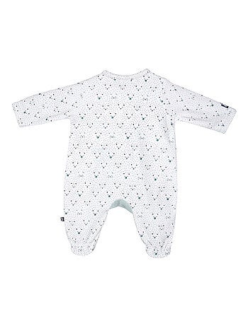 Grenouillère MEDERIC VELOURS RASE OUVERTURE DEVANT