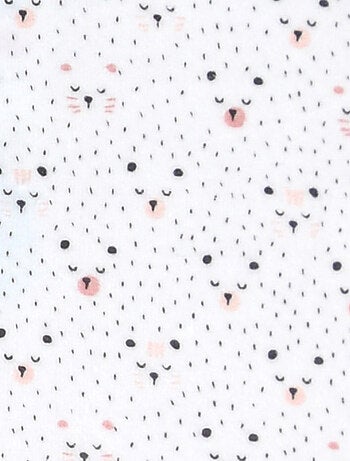 Grenouillère MELODIE VELOURS RASE OUVERTURE DEVANT NAISSANCE