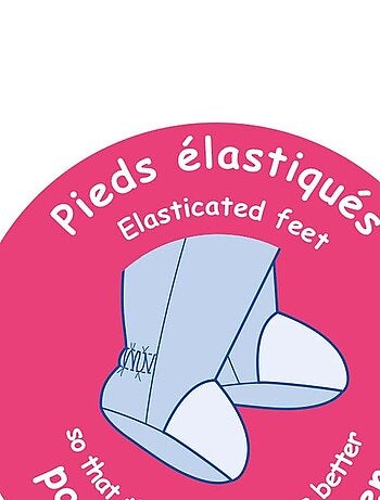 Grenouillère MELODIE VELOURS RASE OUVERTURE DEVANT NAISSANCE