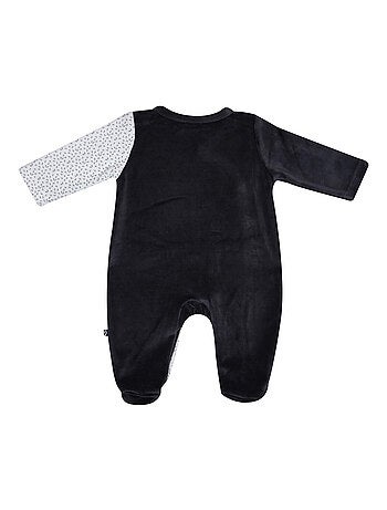 Grenouillère MEURIG VELOURS RASE OUVERTURE DEVANT