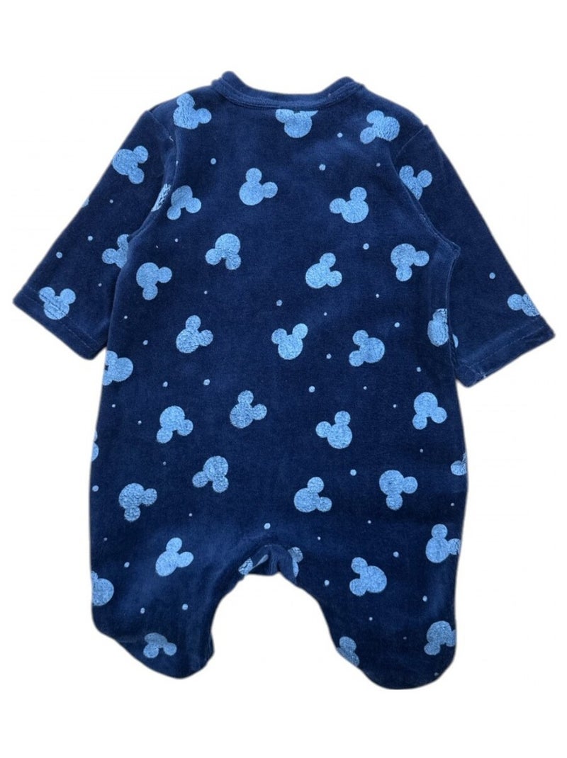 Grenouillère Mickey Bleu marine - Kiabi