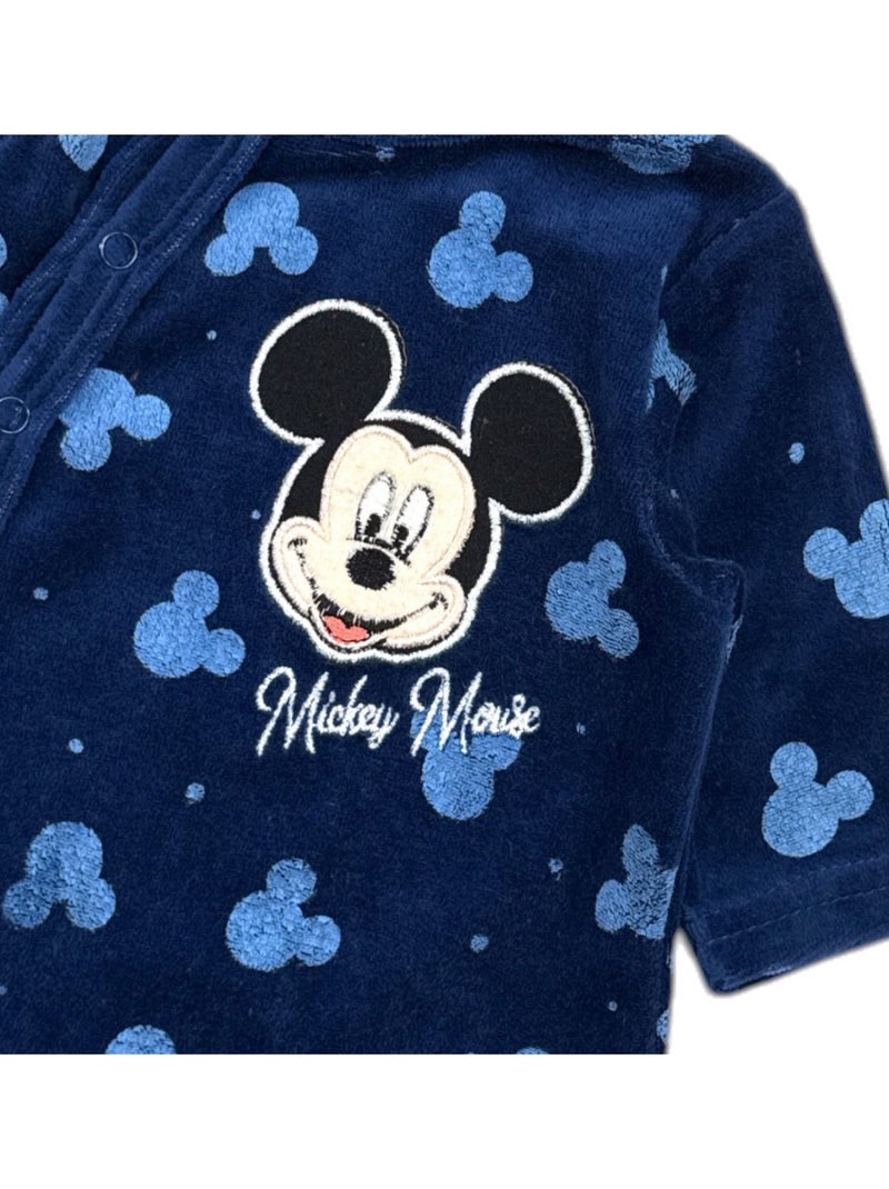 Grenouillère Mickey Bleu marine - Kiabi