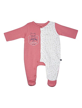 Grenouillère NADINA INTERLOCK OUVERTURE DEVANT