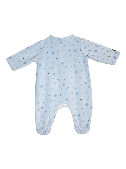 Grenouillère NEWTON VELOURS RASE OUVERTURE DEVANT NAISSANCE - Kiabi