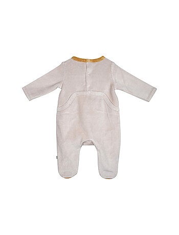 Grenouillère NISAR VELOURS RASE PONT DOS