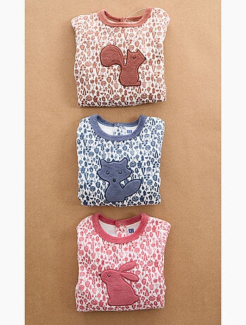 Grenouillère Pauline velours rase ouverture pont dos