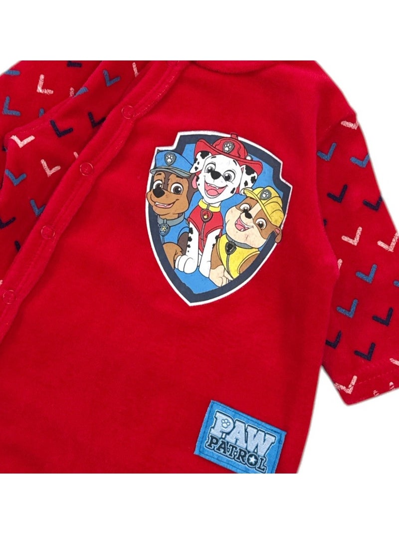 Grenouillère Paw Patrol, Rouge Rouge - Kiabi