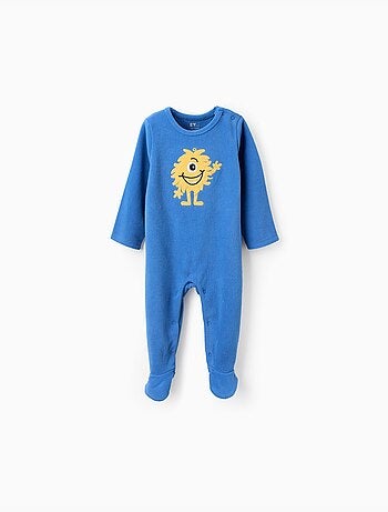 Grenouillère polaire avec broderie Emotions