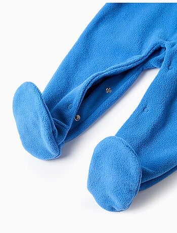 Grenouillère polaire avec broderie Emotions