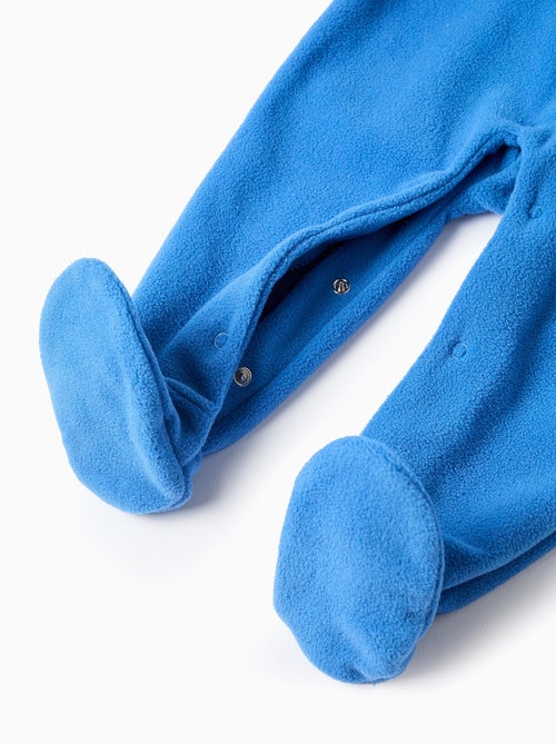 Grenouillère polaire avec broderie Emotions - Kiabi