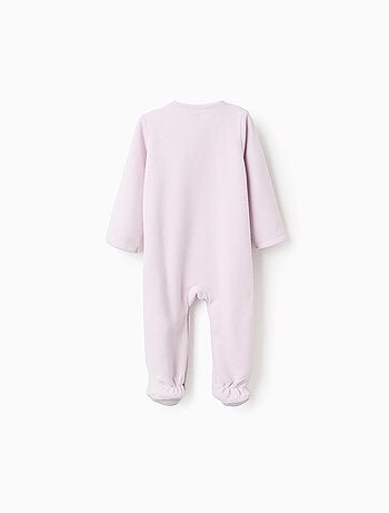 Grenouillère polaire avec broderie Emotions