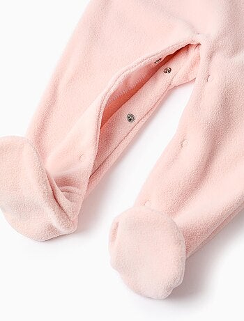 Grenouillère polaire avec broderie Minnie