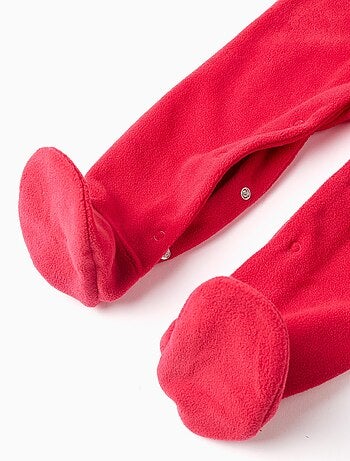 Grenouillère polaire avec broderie Nöel