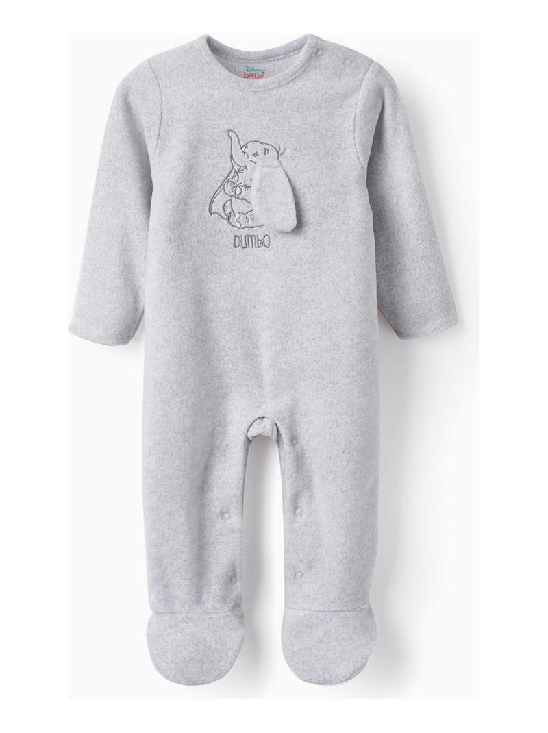 Grenouillère polaire pour bébé garçon 'Dumbo'   DISNEY CLASSICS Gris clair - Kiabi