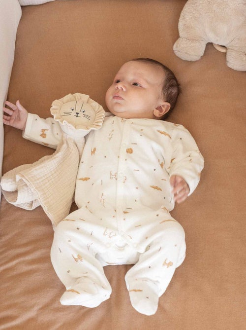 Grenouillère pour nouveau-né mixte - Kiabi