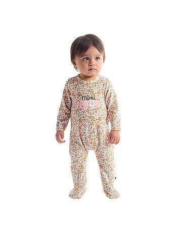 Grenouillère RACHEL VELOURS RASE PONT DOS