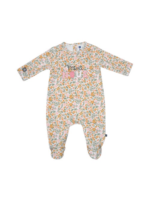 Grenouillère RACHEL VELOURS RASE PONT DOS - Kiabi