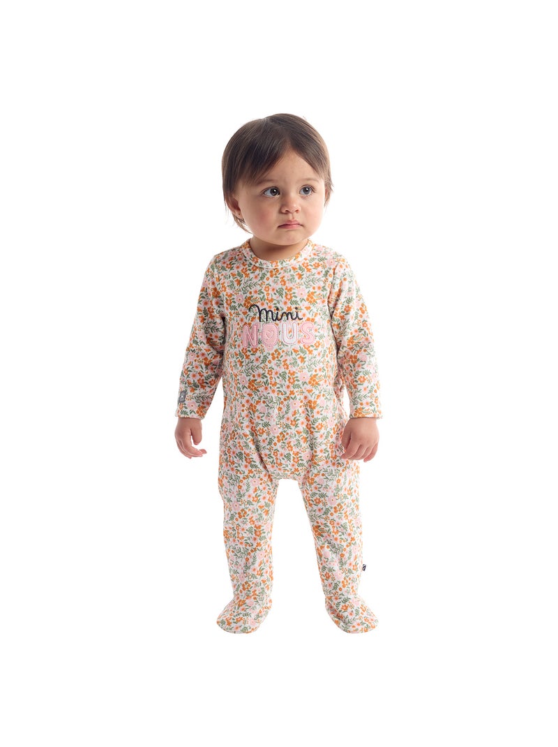 Grenouillère RACHEL VELOURS RASE PONT DOS Rose - Kiabi