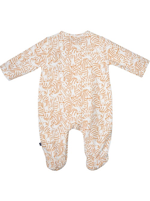 Grenouillère ROWAN VELOURS RASE OUVERTURE DEVANT - Kiabi